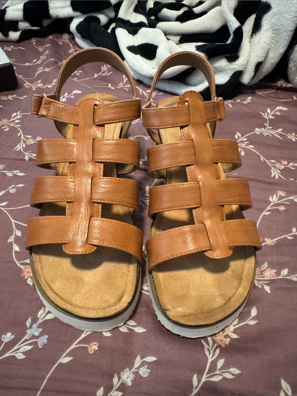 Corkys Women’s Strappy Brown Leather Sandals